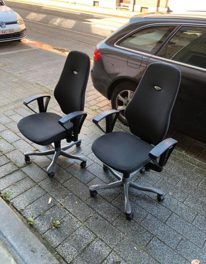 Fauteuil de bureau ergonomique Kinnarps PLUS 6000, Chaise de bureau de gaming, Comme neuf, Enlèvement, Chaise de bureau