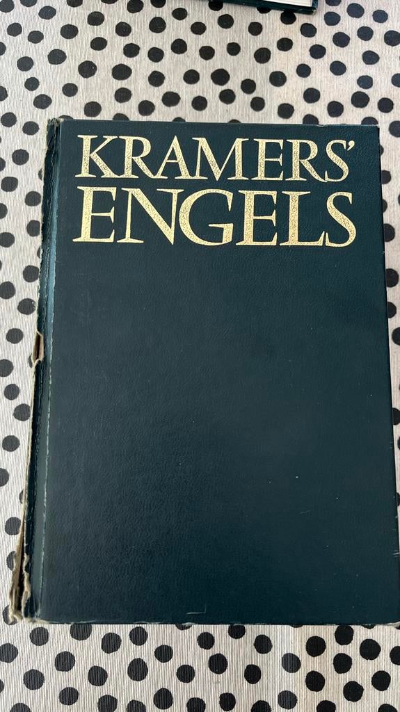 Dictionnaire Kramers, Enlèvement, Utilisé, Kramers, Anglais
