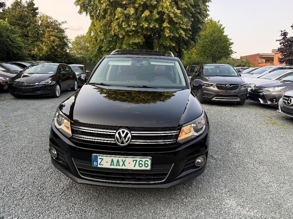 VW Tiguan 2.0TDI 140PK Toit Panorama Cuir Brun, Cuir, Euro 5, Achat, Entreprise