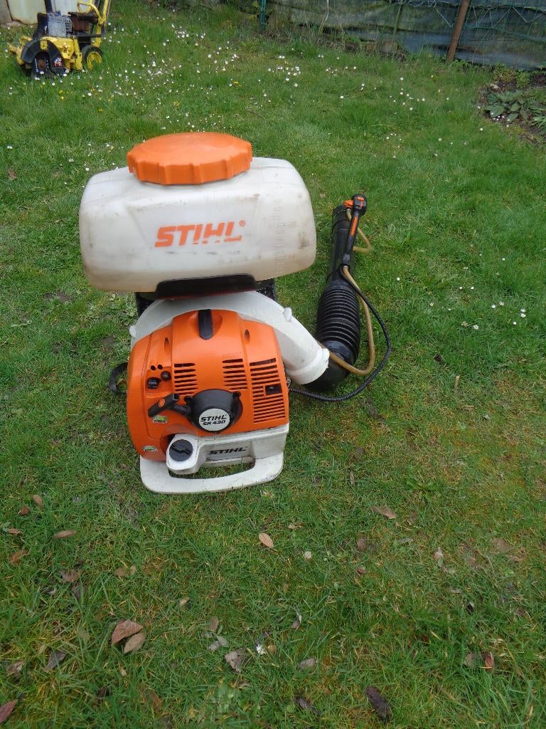 Stihl SR 430 vernevelaar rugnevelspuit bladblazer, Tuin en Terras, Ophalen, Zo goed als nieuw, Ongediertebestrijding