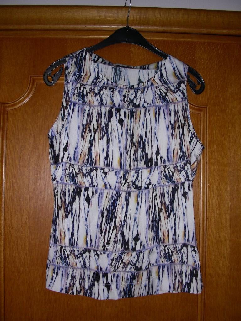 Zomerbloes zonder mouwen, maat 38, merk : Talking French, Talking French, Ophalen of Verzenden, Zo goed als nieuw, Maat 38/40 (M)