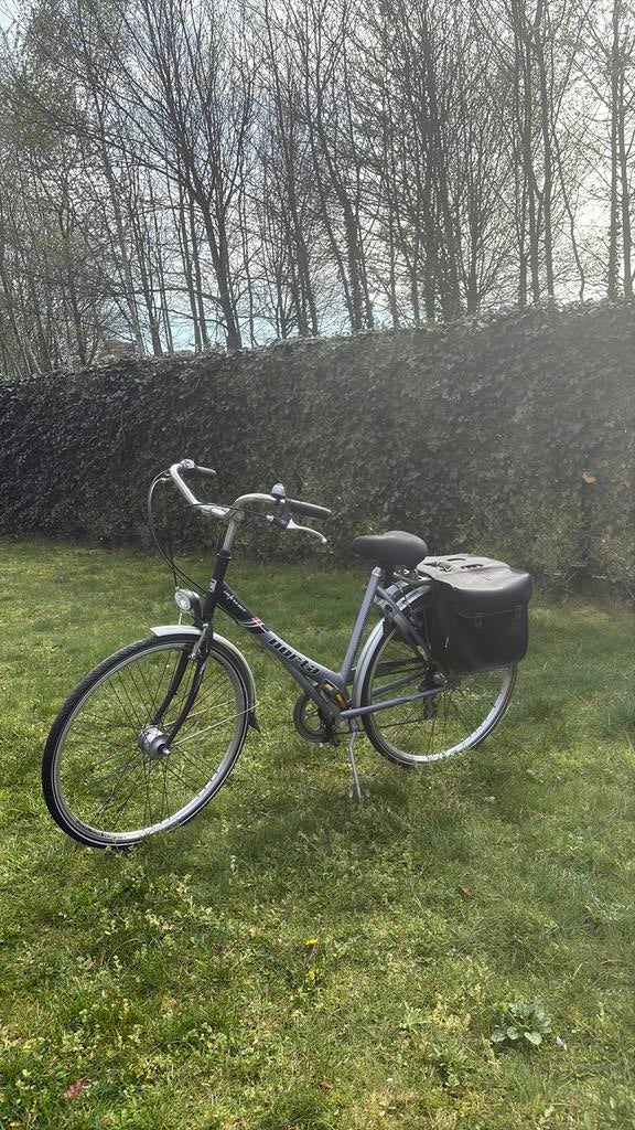Norta damesfiets met dubbel fietstas, Fietsen en Brommers, Ophalen, Gebruikt, Overige merken