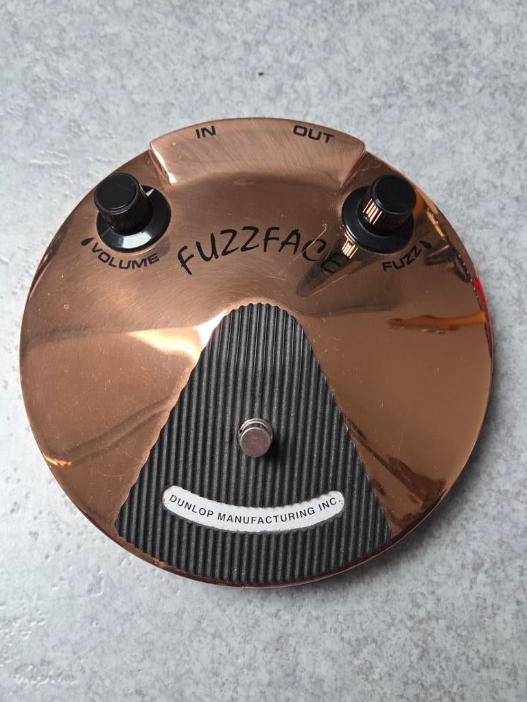 Signe Fuzz Face Bonamassa. Cuivre., Collections, Enlèvement