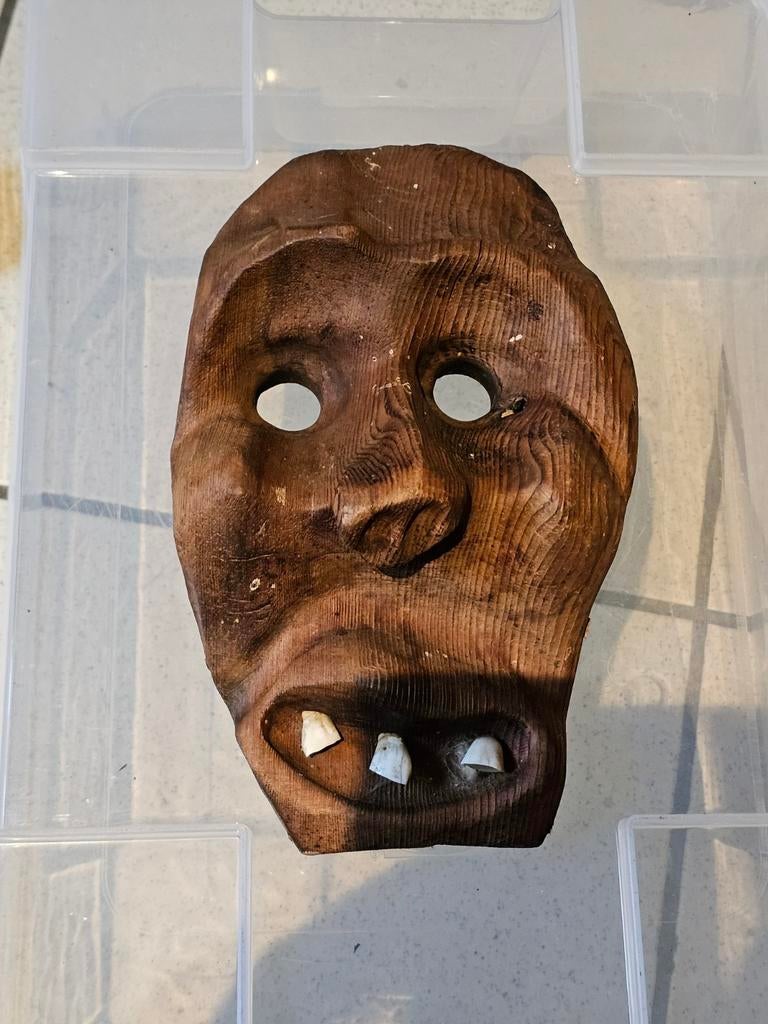Masque « maladie », masque de maladie africain., Antiquités & Art, Enlèvement ou Envoi