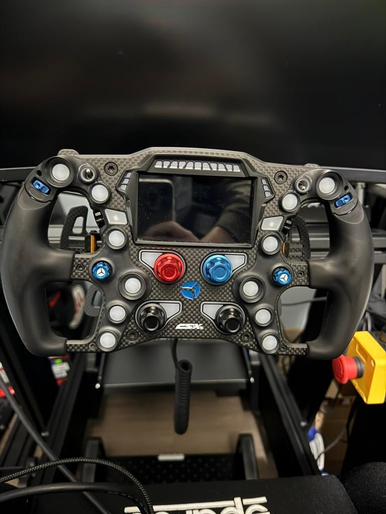 Simucube 2 PRO + Cube Controls CSX-3 6 paddles, Ophalen, Zo goed als nieuw