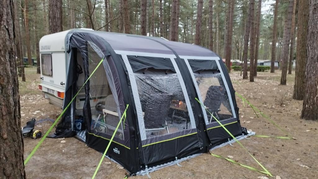 Opblaasbare voortent caravan, Caravans en Kamperen, Ophalen