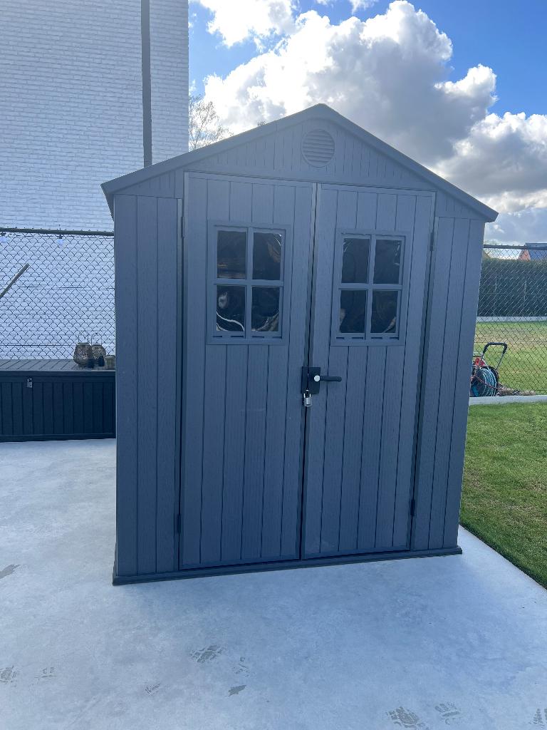 Tuinhuis keter, Tuin en Terras, Tuinhuizen, Kunststof, Tuinhuis, 2 ramen, Ophalen