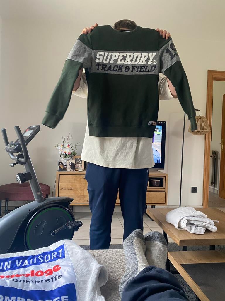 Sweat superdry t s en excellent etat, Kleding | Heren, Truien en Vesten, Ophalen, Zo goed als nieuw