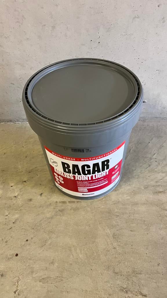 Plamuur Bagar Airliss Joint Light 18KG kant-en-klaar, Bricolage & Construction, Enlèvement, Neuf