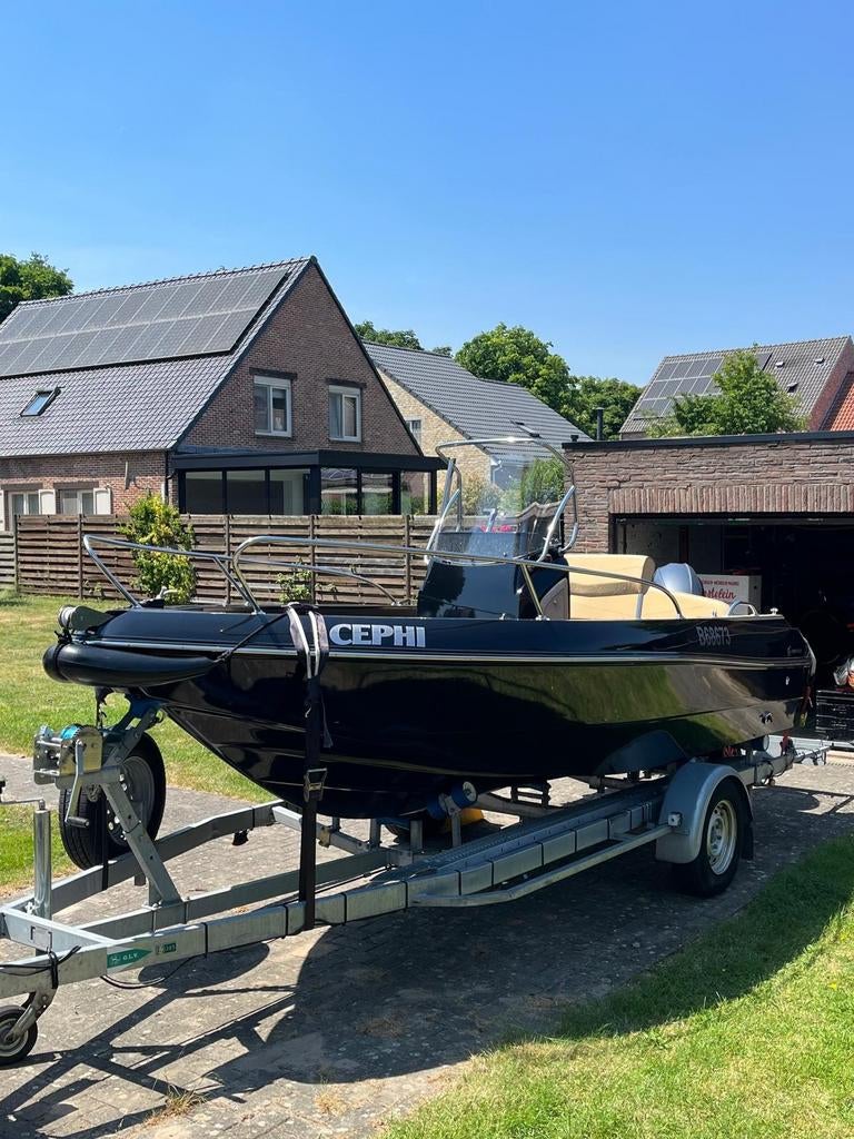 console boot, te koop, Ophalen, Gebruikt, 3 tot 6 meter, Buitenboordmotor