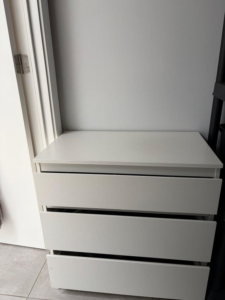 Meuble 3 tiroirs IKEA, 3 ou 4 tiroirs, 25 à 50 cm, Moins de 100 cm, Comme neuf
