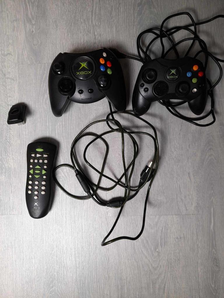 Xbox classic  remote en ontvanger, Games en Spelcomputers, Spelcomputers | Xbox | Accessoires, Ophalen of Verzenden, Gebruikt