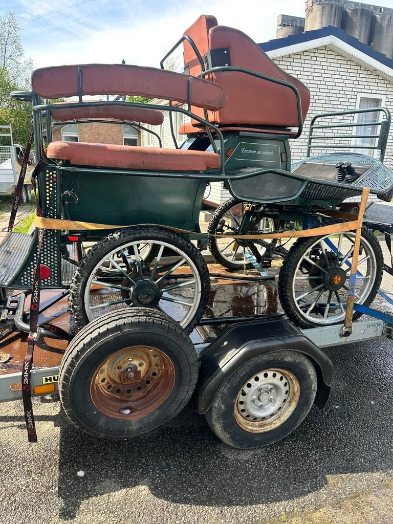 Paardenkoets, Gebruikt, Paard