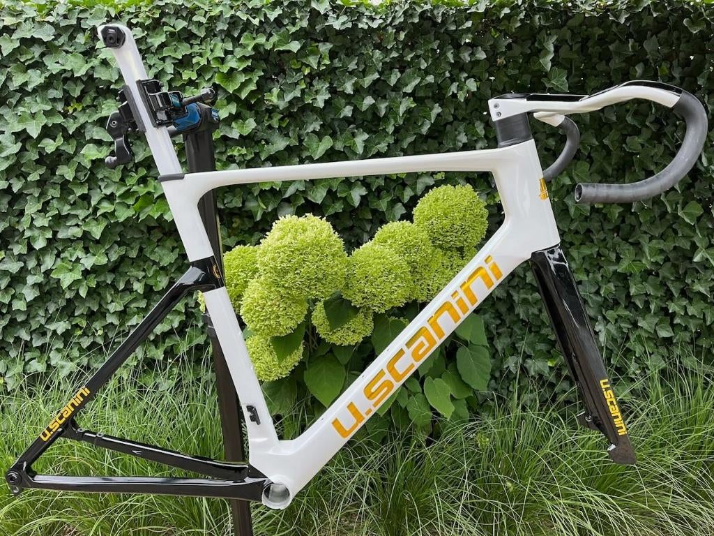 U.Scanini 959 RaceCarbon Frame maat L (56 C-T), Fietsen en Brommers, Fietsonderdelen, Nieuw, Frame, Carbon, Ophalen