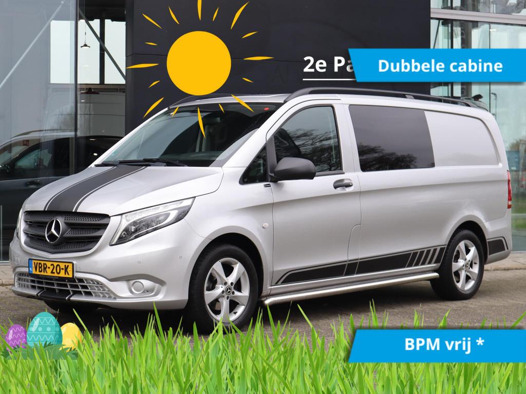 Mercedes-Benz Vito 116 CDI LANG DC AUT., Autos, Argent ou Gris, Achat, Entreprise, 2500 kg