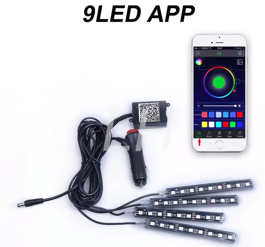 Éclairage d'ambiance LED pour rampes de voiture, Autos : Pièces & Accessoires, Éclairage, Neuf, Enlèvement ou Envoi