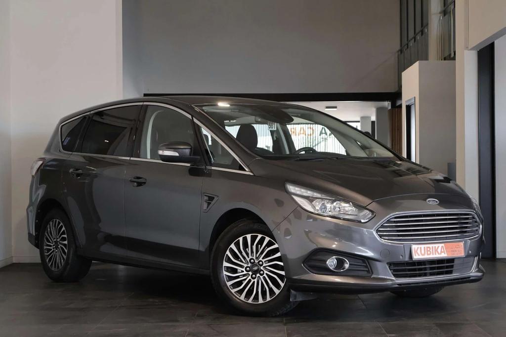 Ford S-Max S-Max 2.0 TDCi CruiseC 7PLS SfeerV Keyless Garant, Auto's, Ford, Automaat, Stof, Gebruikt, 4 cilinders