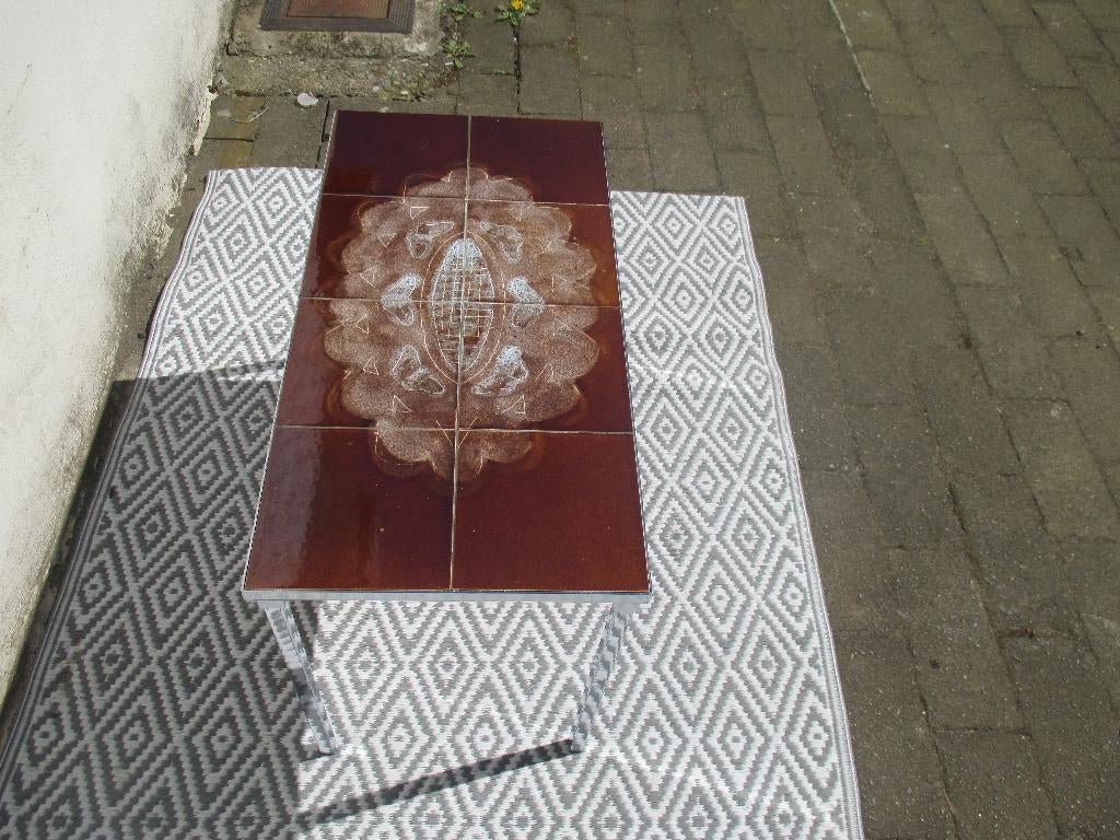 petite table paves ceramique, Antiquités & Art, Enlèvement