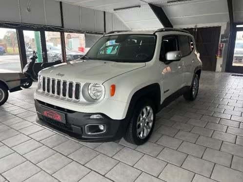 jeep renegade 2.0 d/4x4/AUTOMAAT/GEKEURD/euro 6b, Auto's, Automaat, Stof, 1956 cc, Wit