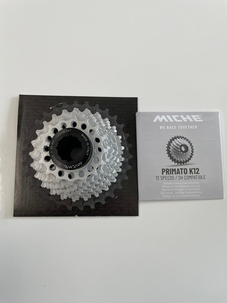 Miche cassette 12 speed / 16-30T jeugdverzet Shimano body, Fietsen en Brommers, Nieuw, Ophalen of Verzenden, Derailleur of Ketting