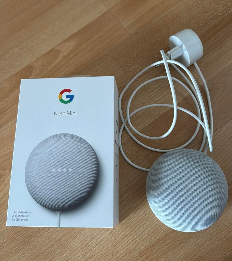 Google Nest Mini 2 Generation - like new (original package), Ophalen, Zo goed als nieuw