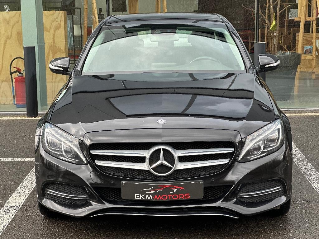 Mercedes-Benz C 180 / NAVI / AIRCO / Sensoren, Zwart, Zwart, Bedrijf, 5 deurs