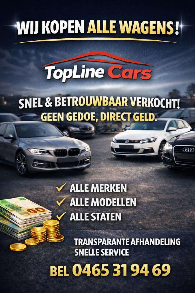 Auto opkoper actief door heel België