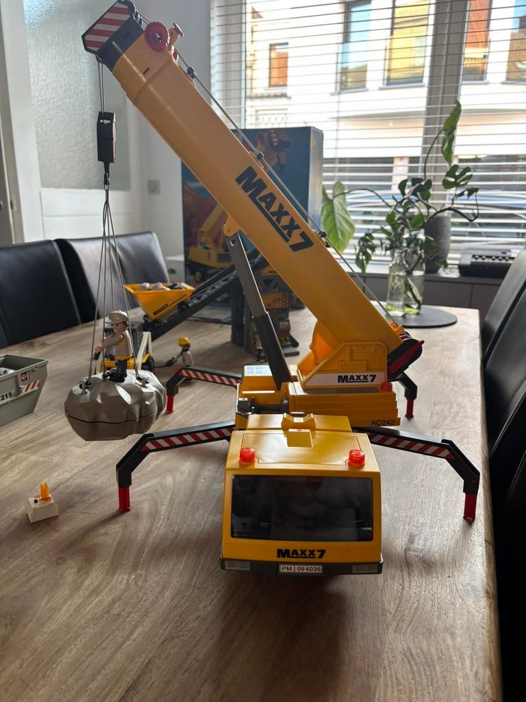 Playmobil mijnbouw, Ophalen