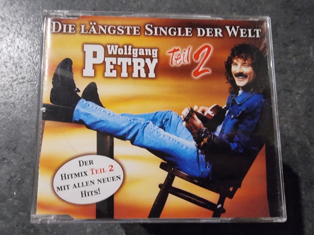 CD single : Wolfgang Petry – Die Längste Single Der Welt 2, Cd's en Dvd's, Cd Singles, 1 single, Ophalen of Verzenden, Gebruikt