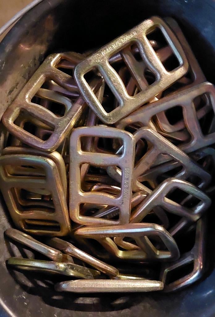 LOT nieuwe hijsogen 5000kg staal – industrie/bouw, Bricolage & Construction, Quincaillerie & Fixations, Enlèvement, Neuf, Autres types