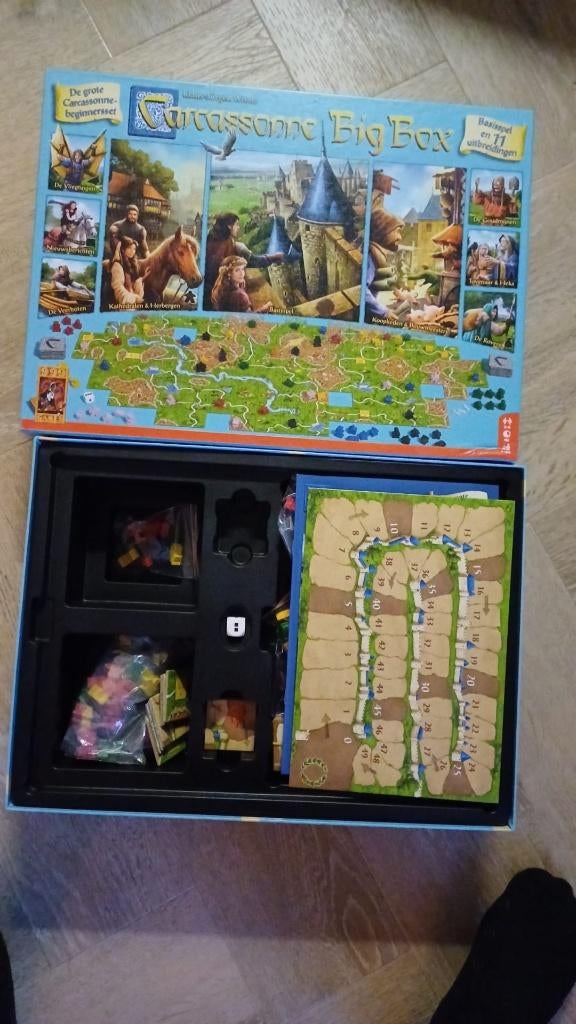 bordspellen big Box NL Carcassonne nieuw edities 999 games, Hobby en Vrije tijd, Gezelschapsspellen | Bordspellen, Vijf spelers of meer