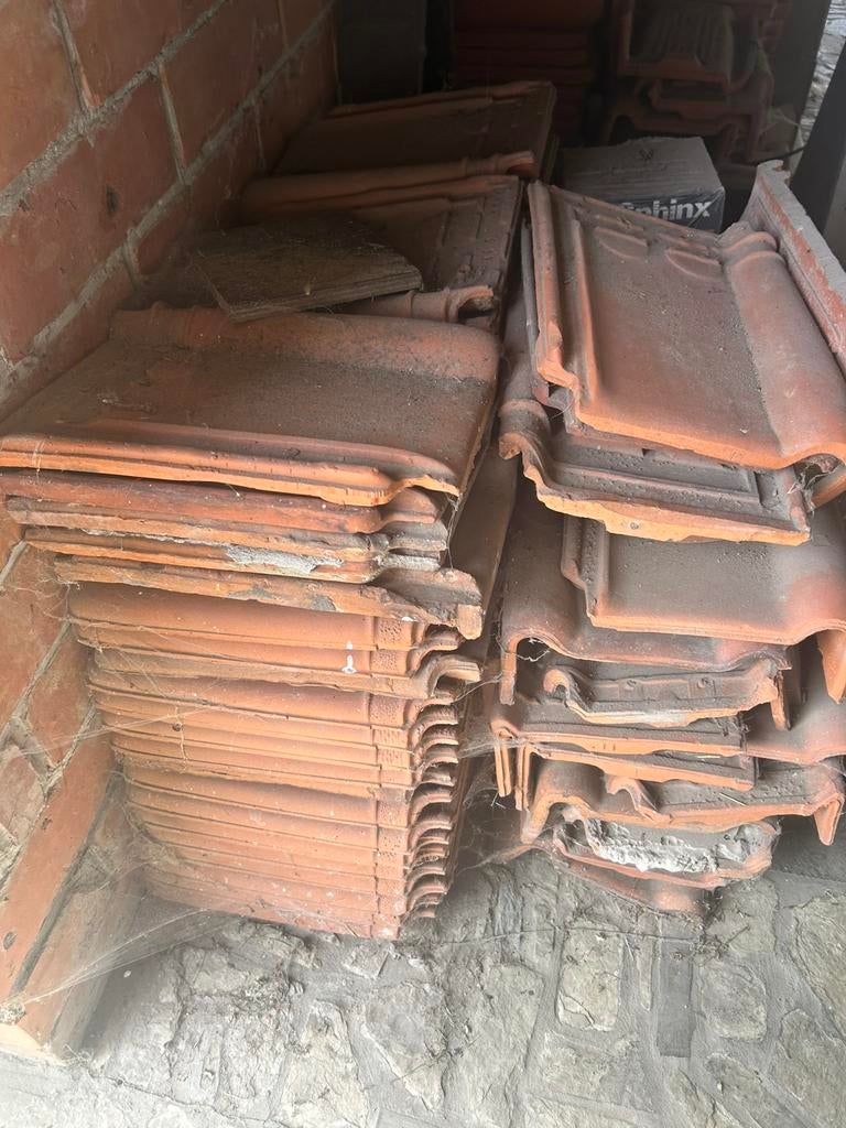 Dakannen, Ophalen, Zo goed als nieuw, Dakpannen