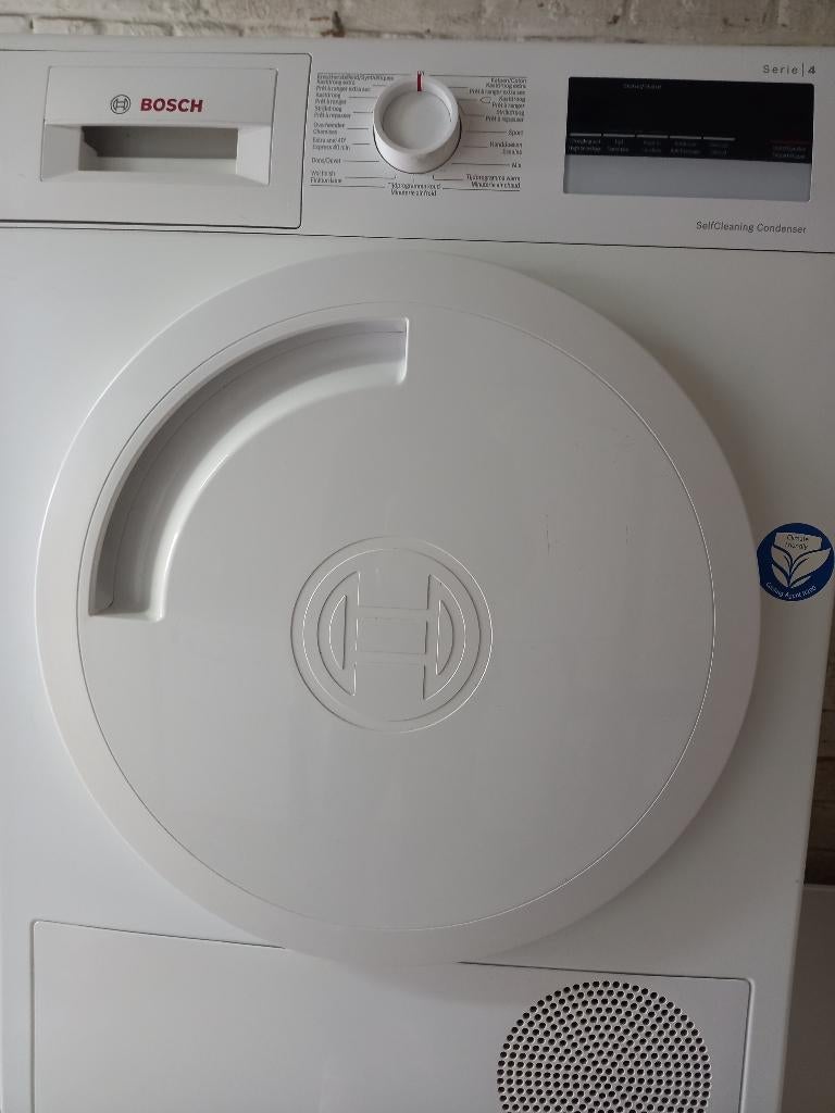 Bosch warmtepompdroger van 8 kg, Ophalen, Zo goed als nieuw, Voorlader