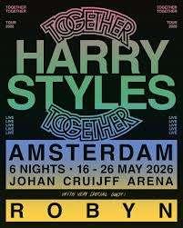 2 billets Harry Styles Amsterdam 23/05 boîte 121 reduit -10%, Tickets & Billets, Deux personnes, Mai