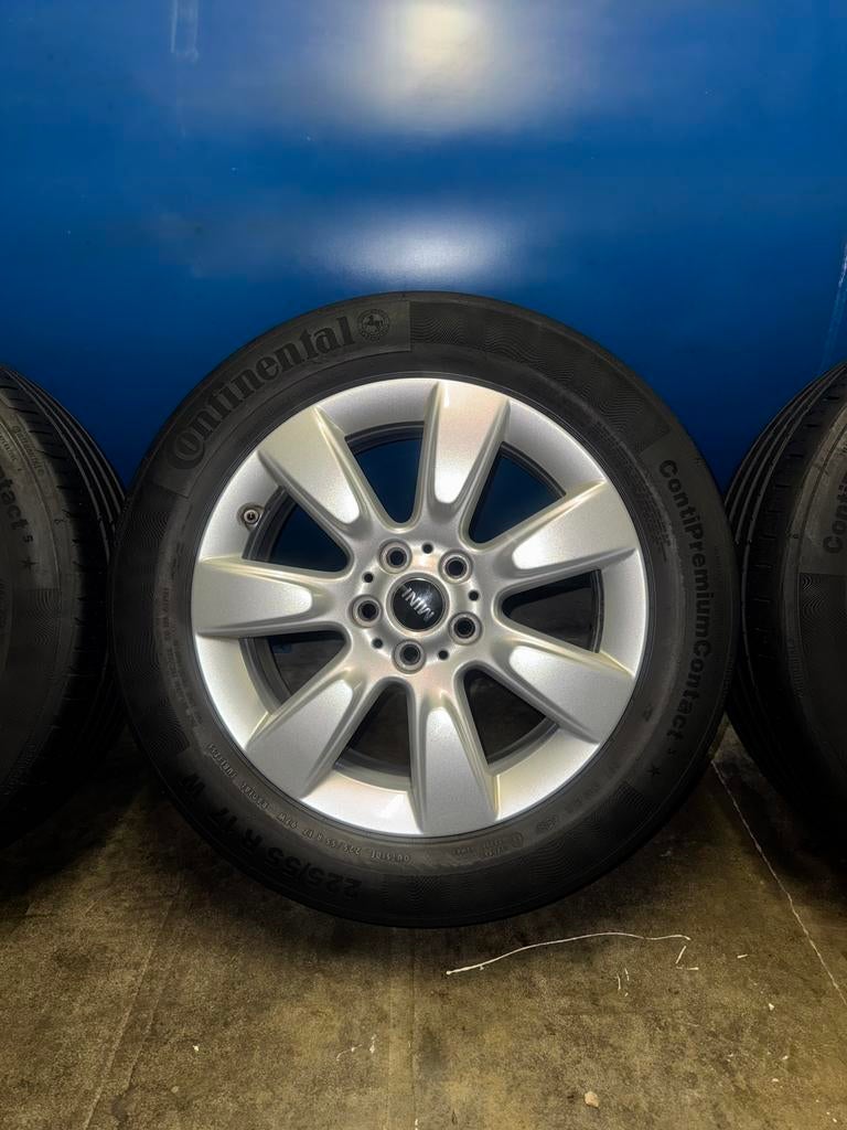 17” MİNİ COUNTRYMAN velgen met banden 5x112, Auto-onderdelen, Banden en Velgen, Ophalen, Gebruikt, Banden en Velgen, 17 inch