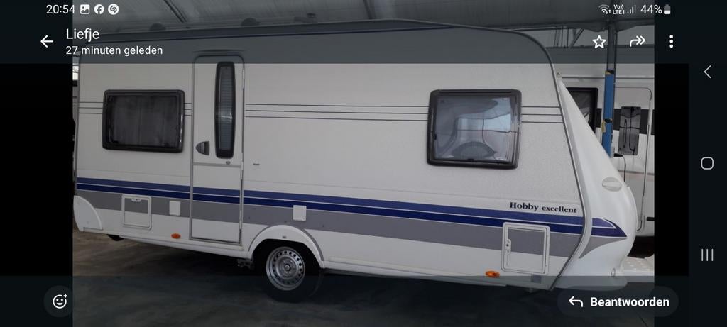 Caravane Hobby 460 ufe excellent avec déménageur - parfait é, Mover, Hobby, Particulier, Autre