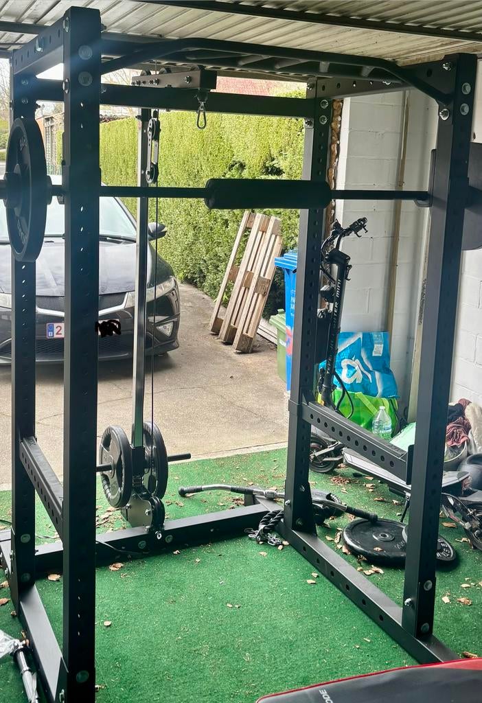 ATX POWER RACK PRX-⁠710 + LAT PULLEY, Sport en Fitness, Fitnessmaterialen, Ophalen, Zo goed als nieuw