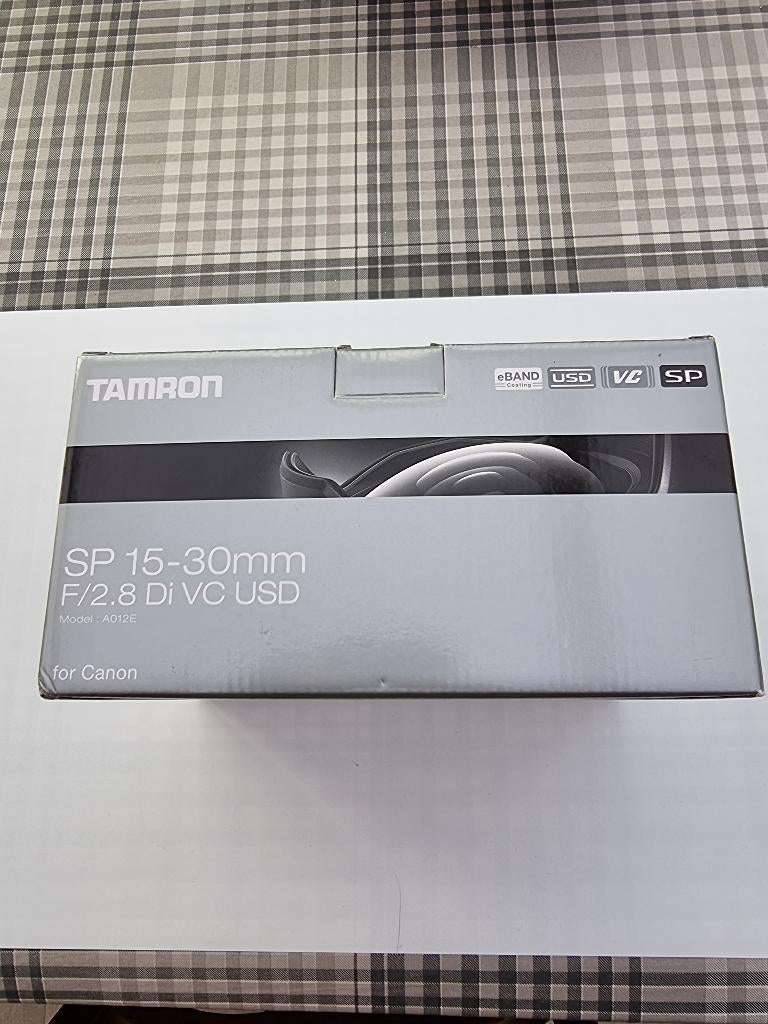 Tamron SP 15-30mm. F/2.8 voor Canon, Ophalen of Verzenden, Zo goed als nieuw, Groothoeklens