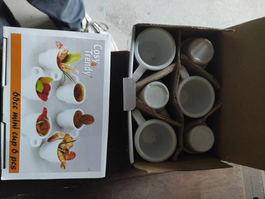 NEUF 6 verrines de présentation, Maison & Meubles, Neuf, Uni, Enlèvement, Récipient(s)