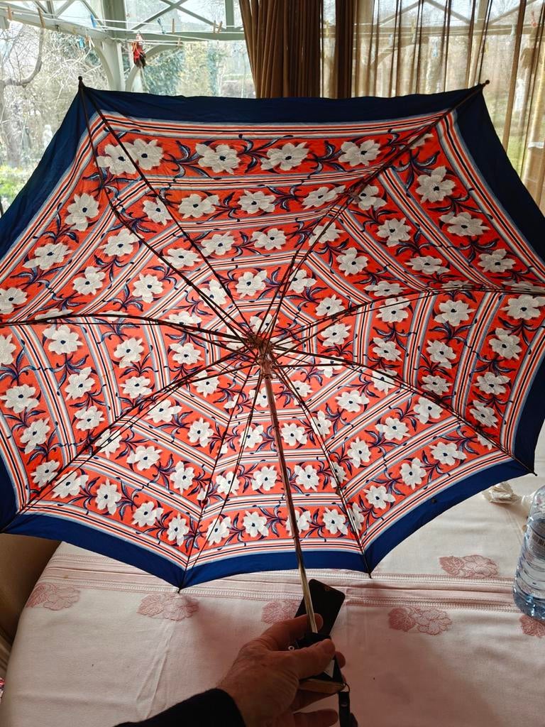 Vintage retro Knirps paraplu, Ophalen of Verzenden