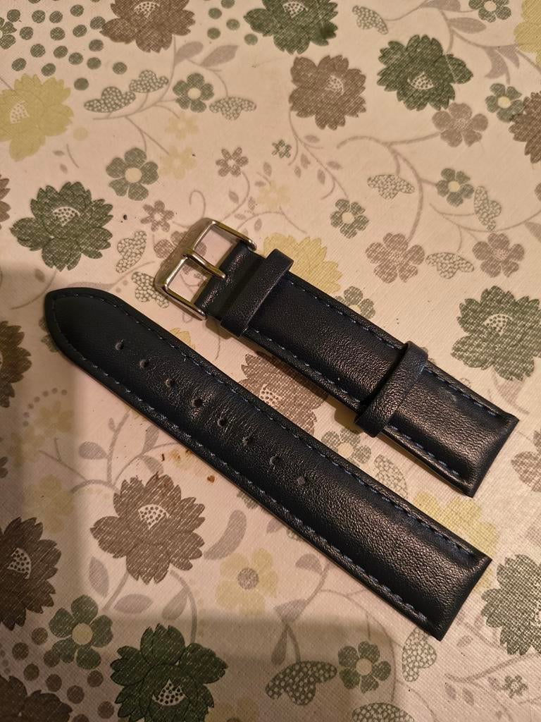 Lederen horlogebandje Rodania, Ophalen of Verzenden