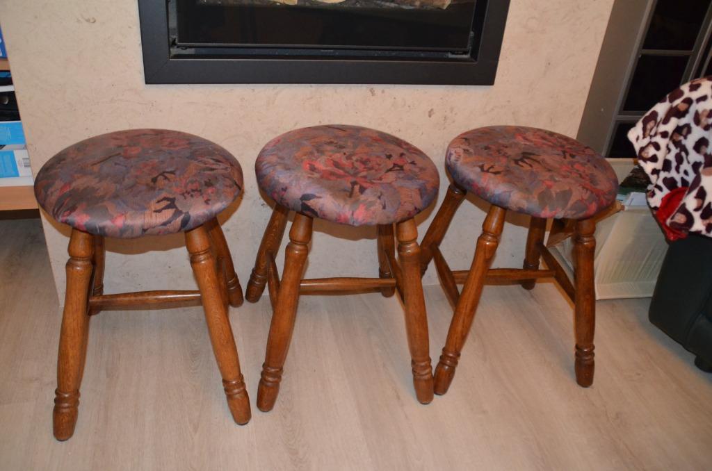 Tabourets, Enlèvement, Utilisé, Bois