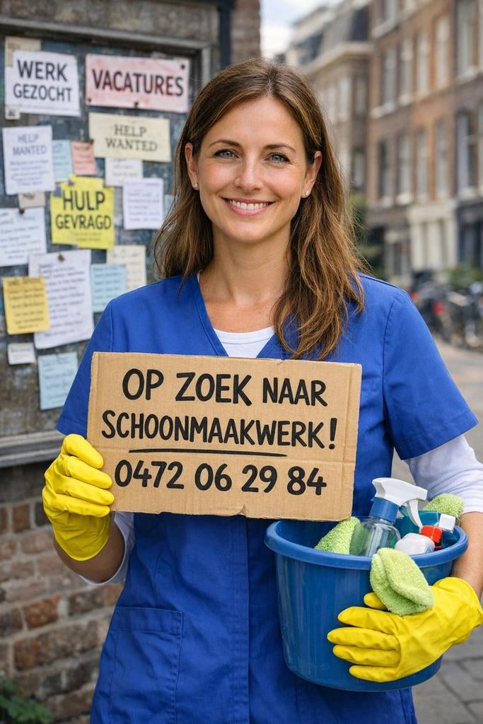 Schoonmaak Werk Gezocht In Sint - Niklaas