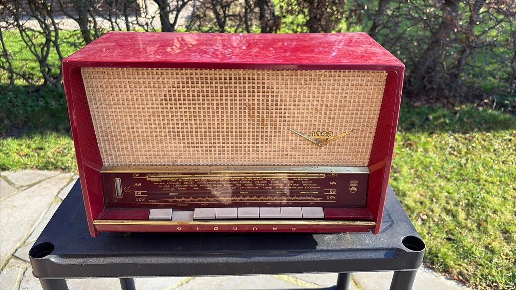 Vintage radio Grundig, Antiek en Kunst, Antiek | Tv's en Audio, Ophalen