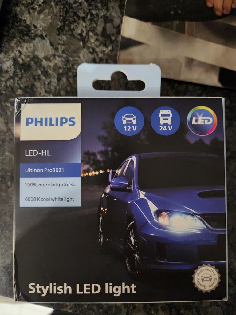 PHILIPS ULTINON PRO LED H7 NIEUW ONGEOPEND 6000K, Ophalen of Verzenden, Nieuw