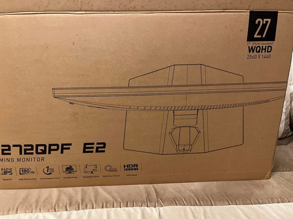 PC de jeu avec écran 180 Hz 27 pouces, Informatique & Logiciels, Enlèvement, Comme neuf, Gaming