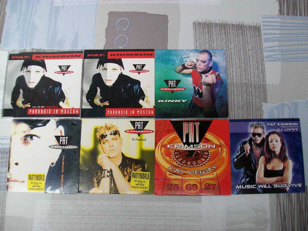 Pat Krimson - Paranoid In Moscow - Single - Atmoz - Retro, Cd's en Dvd's, Ophalen of Verzenden, Gebruikt, Techno of Trance