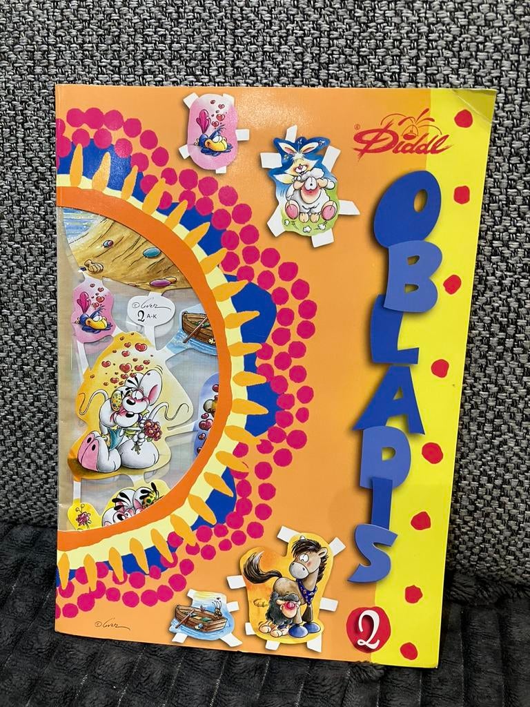Diddl Obladis numéro 2 Diddl et amis  3 x 2 feuilles égales, Collections, Diddl, Enlèvement ou Envoi, Diddl, Neuf