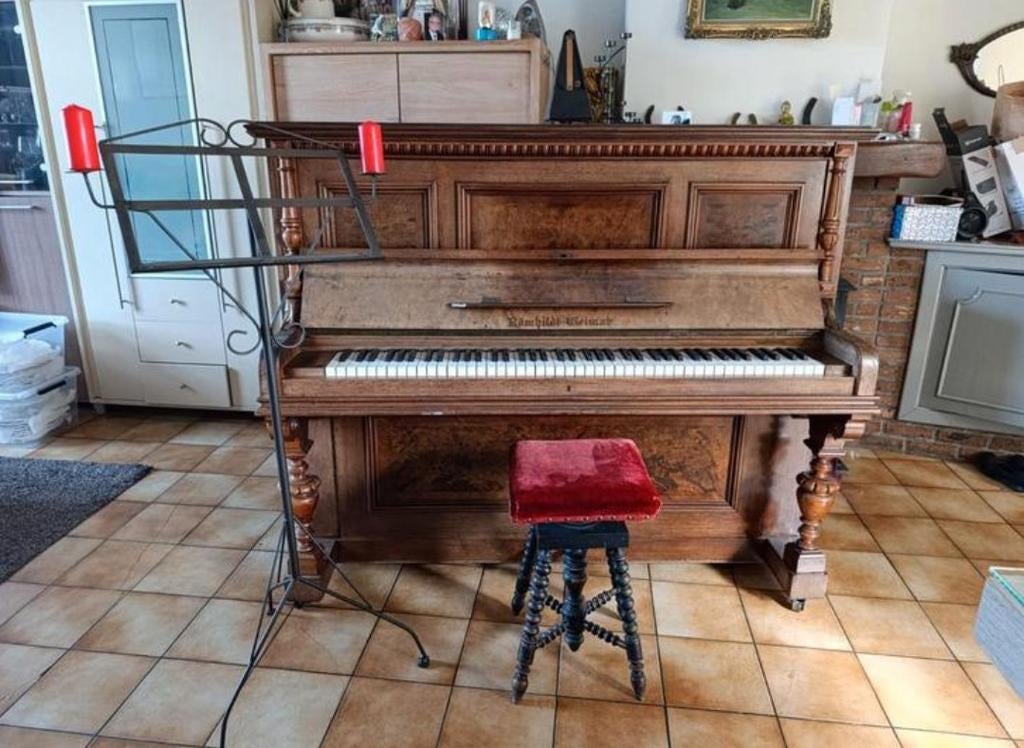 Piano Schutz Marke - P. Anthonis, Muziek en Instrumenten, Ophalen, Gebruikt, Piano