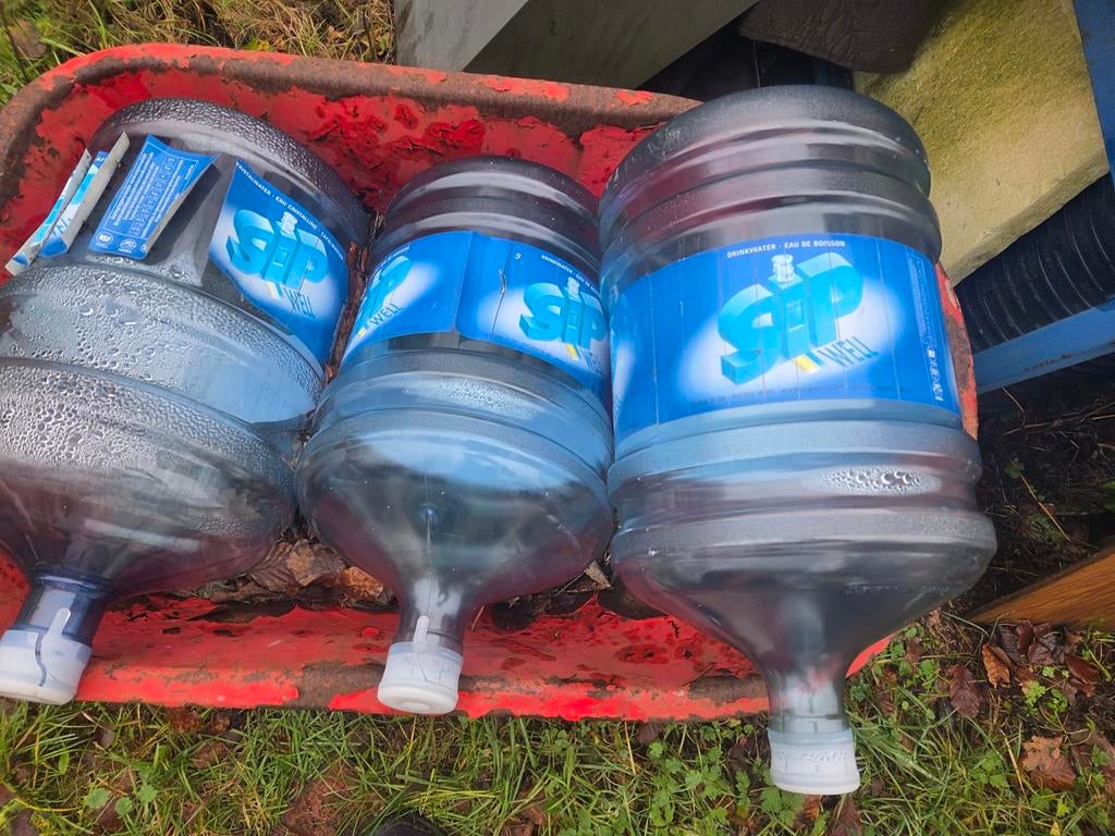 3 flessen SIP well, Ophalen, Gebruikt